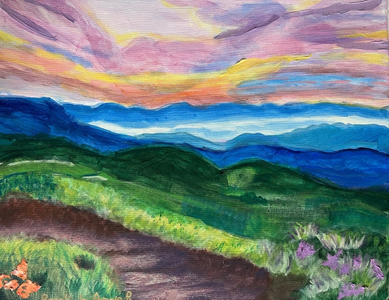 Path to a Vision by artist Rosalinda Peña